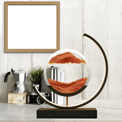 Zand Glow Lamp – Zandlamp met rustgevende beweging & lichtstemming