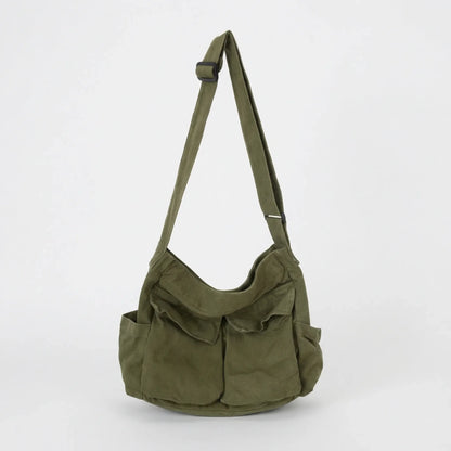 Satchford - Large Capacity Retro Messenger Bag  Daily Commute Carry