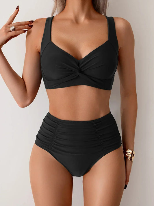 Gabrielle - Maillot de bain d'été taille haute