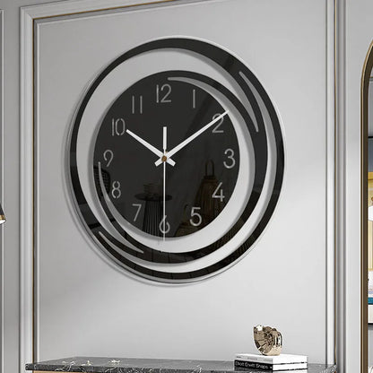 Contemporary Wall Clock for Modern Home Decor – Minimalist Timepiece for Living Room, Office and Bedroom