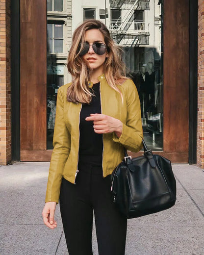 Lysanne – Elegante und trendige Lederjacke für einen anspruchsvollen Look - Roborro