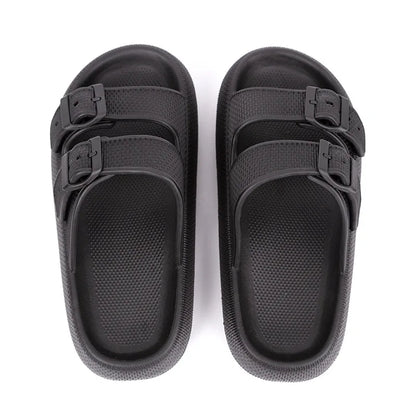 Torvessa Unisex Slides med Dobbeltrem og Justerbare Spænder