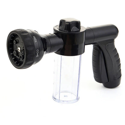 Multifunctional Adjustable Foam Car Washing Water Gun With Foam Container
