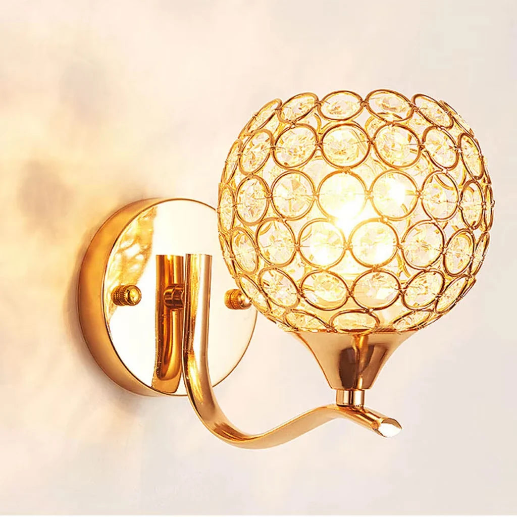 AureliaLux – Moderne Kristallen Wandlamp