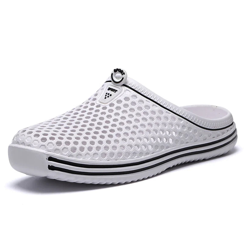 Solviro Unisex EVA Strand Clogs mit rutschfester Sohle