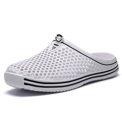Solviro Unisex EVA Strand Clogs mit rutschfester Sohle