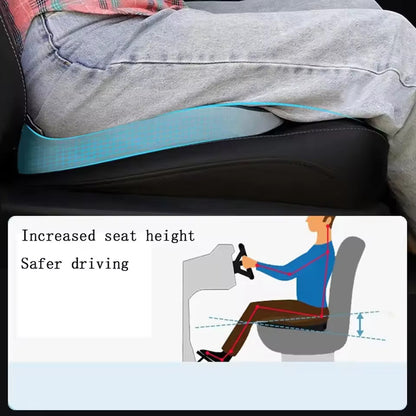 Luxora Ergonomic Memory Foam Seat Cushion, Non Slip for Office Chair & Car Seat
