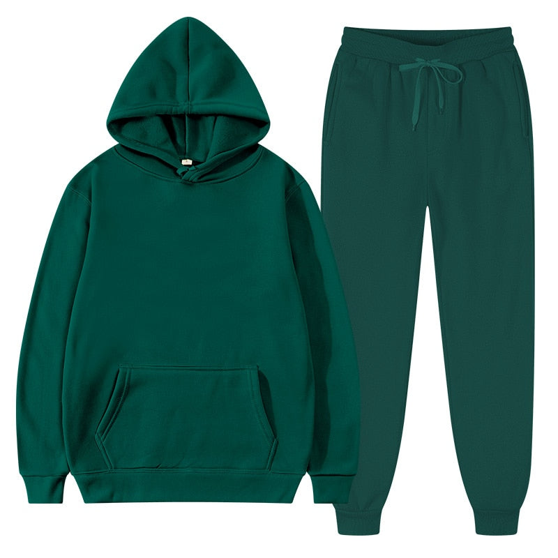Marcellis – Unisex Loungewear Set with Hoodie and Pockets