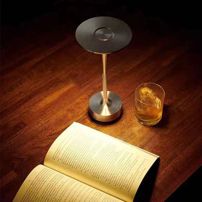 Draadloze LED Tafellamp Oplaadbaar Touch Sensor Nachtlamp Restaurant Hotel Sfeerverlichting Bureau Lamp