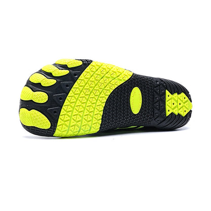 Men's Barefoot Breathable Mesh Lightweight Rubber Walking Shoes