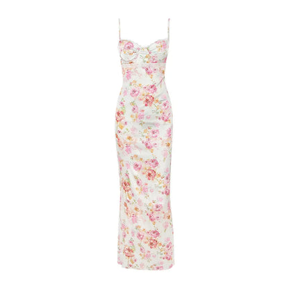 Violana | Flowy Satin Dress