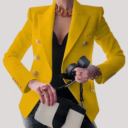 Damen Strukturierter Zweireiher Blazer | Business