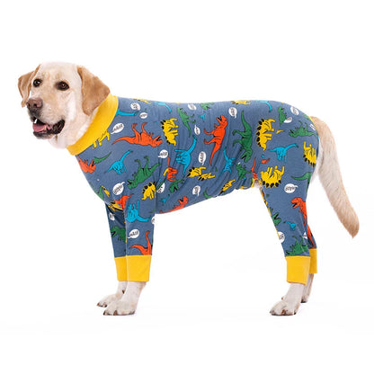 Ultra-Soft Jumpsuit - Full Belly Coverage for Medium to Large Dogs