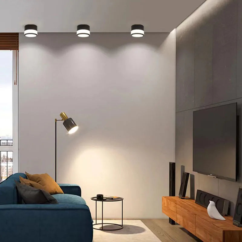 Elyran - Nordic LED Opbouw Downlight Dimbaar