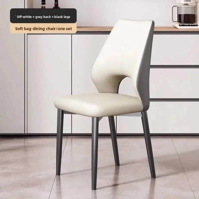 Arvello - Comfortabele Eetkamerstoel Met Rugleuning