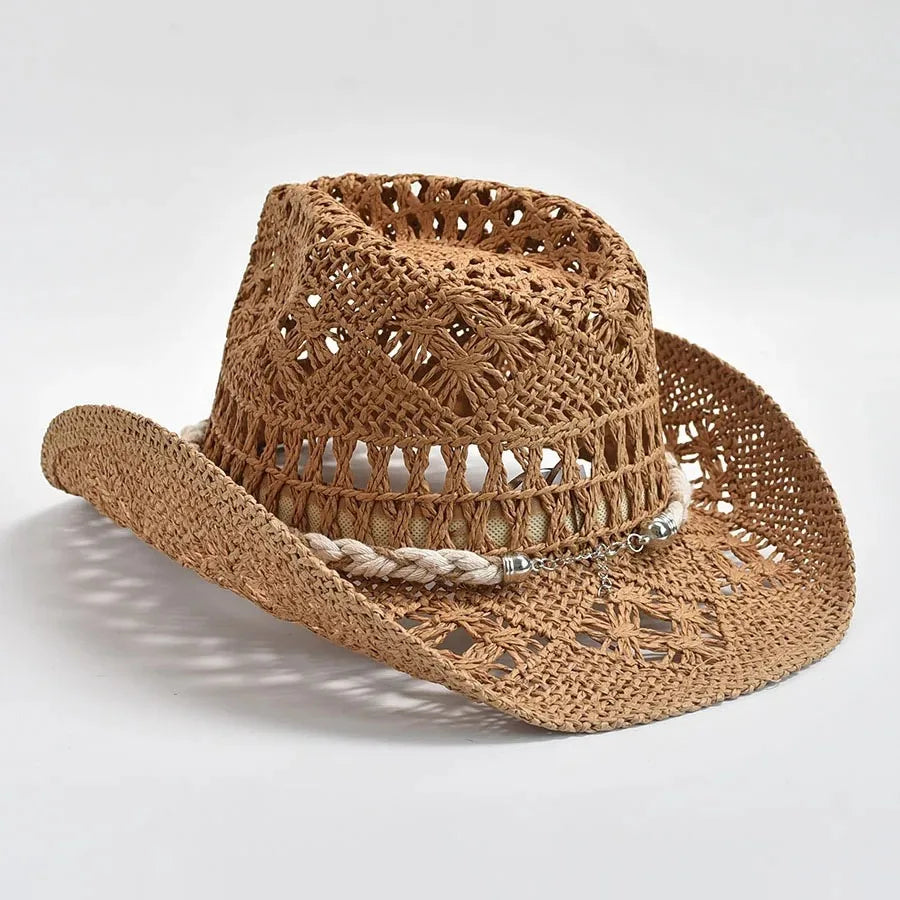 Sterling Ocean Drift™ Handwoven Straw Hat – Shell Accent Edition