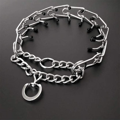 Adjustable Dog Pincher Collar - Secure Training Tool for Enhanced Control