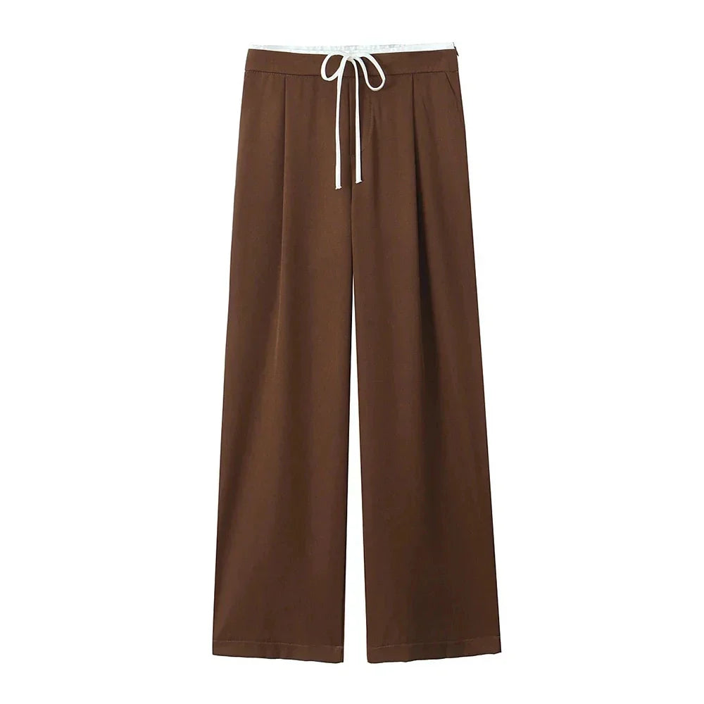 Arelia Wide Leg Hose – Klassisches Design mit bequemer Passform
