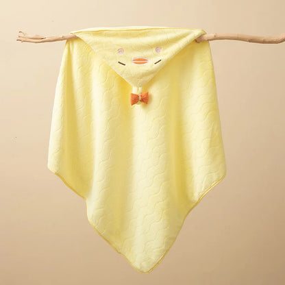 Zachte Baby Badcape™ – Met Capuchon & Schattig Design