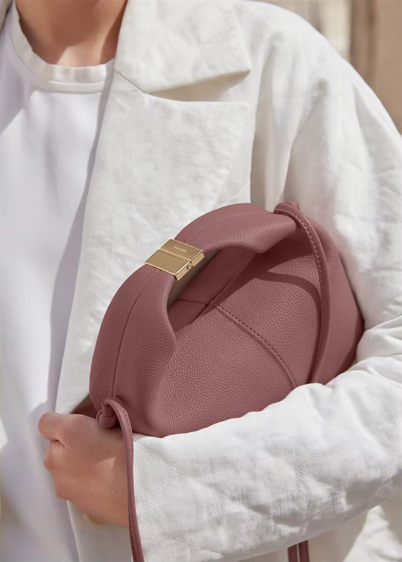 Bento Bag en cuir véritable – Sac à main femme