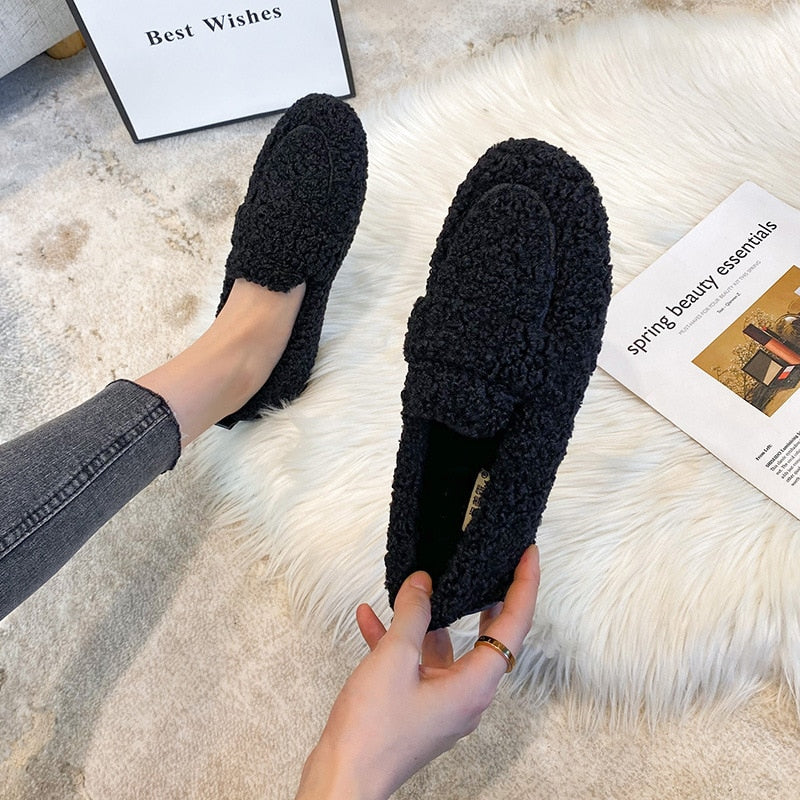 Thea | Damen Pantoffel Schuhe | Kuschelige