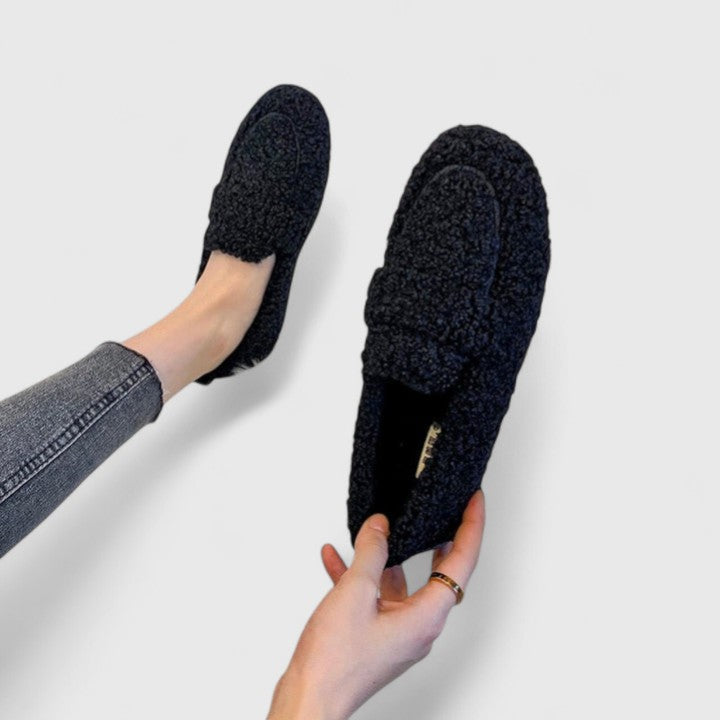 Solenne - Varme tøfler med elegant design
