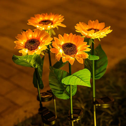 Waterdichte Zonne-energie Zonnebloem Lamp - SolarBloom