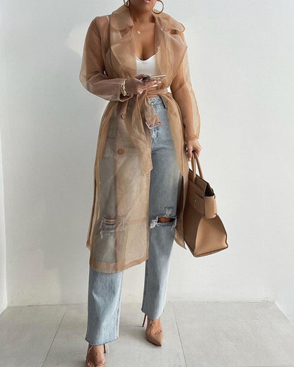 Alba | Fashionable trench coat for women