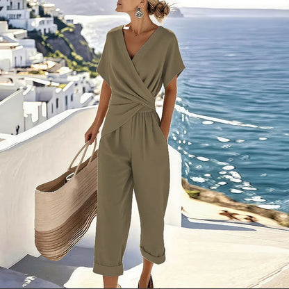 Lambrini - Elegante Set Composto Da Due Pezzi