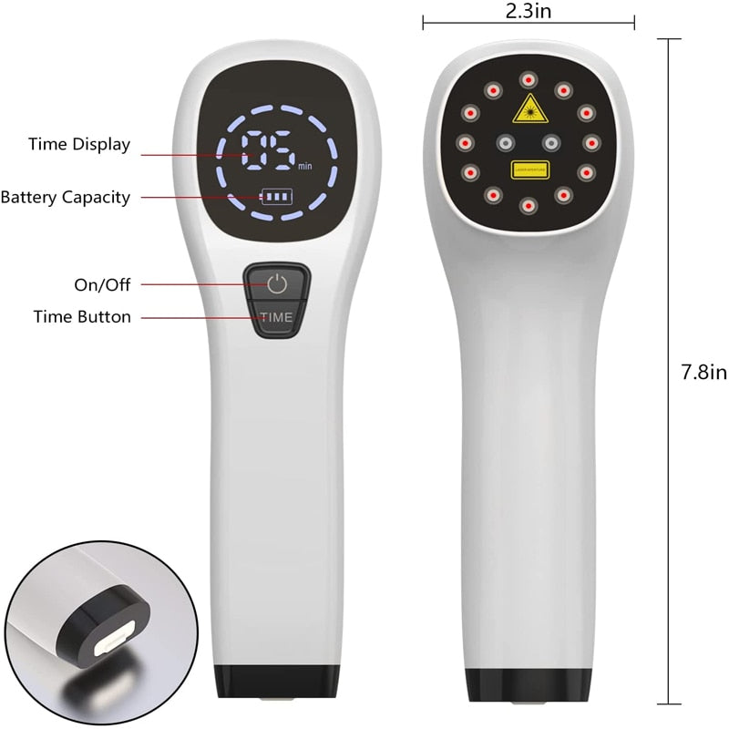 Laser Therapy Device - Physiotherapy For Pain Relief