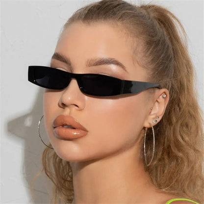 Vera - Lunettes de soleil rectangulaires vintage avec protection UV