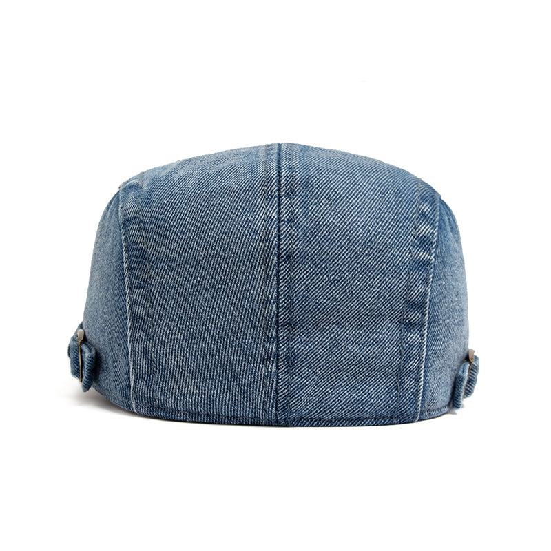 Stonewash Denim Driver Cap — Aluvema