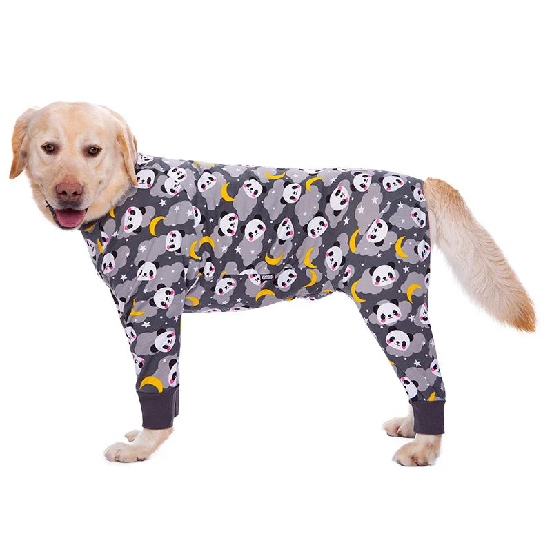 Ultra-Soft Jumpsuit - Full Belly Coverage for Medium to Large Dogs