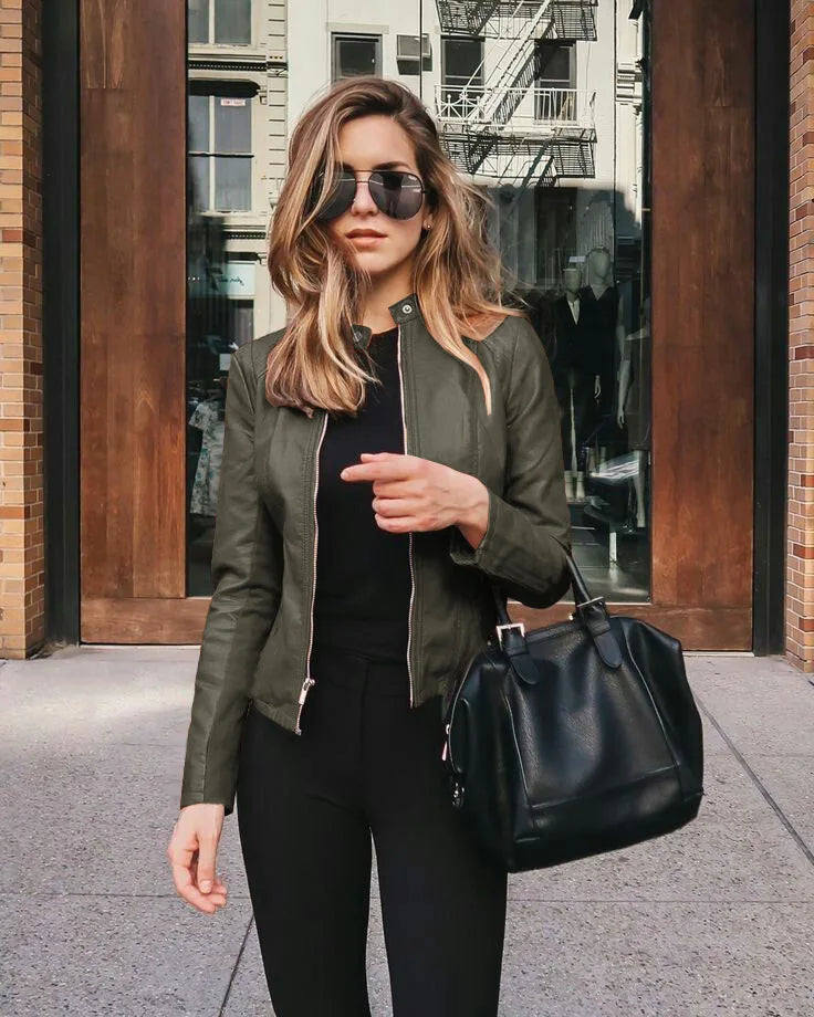 Lysanne – Elegante und trendige Lederjacke für einen anspruchsvollen Look - Roborro