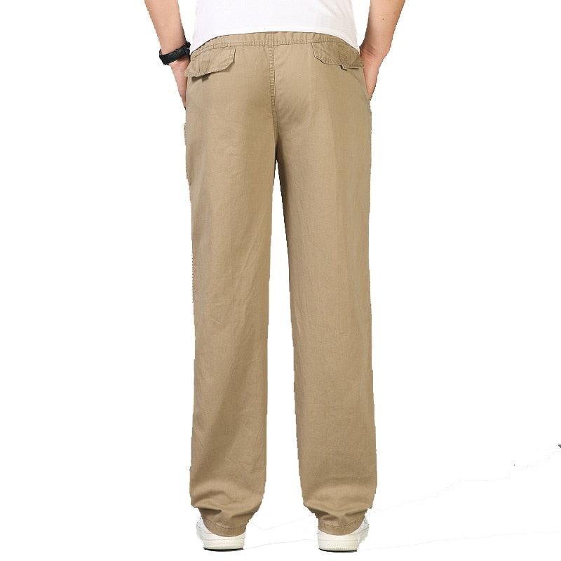 Timothy | Men's Elegant Wide Leg Linen Pants