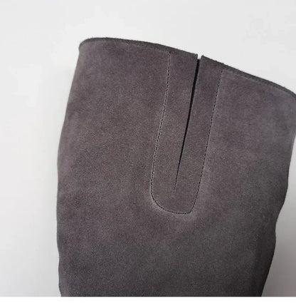 Aubrey | Shearling Riding Boots