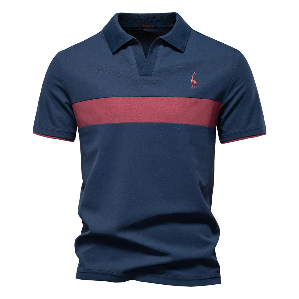 Kaufmann™ | Herren Polo Mit Farbblock