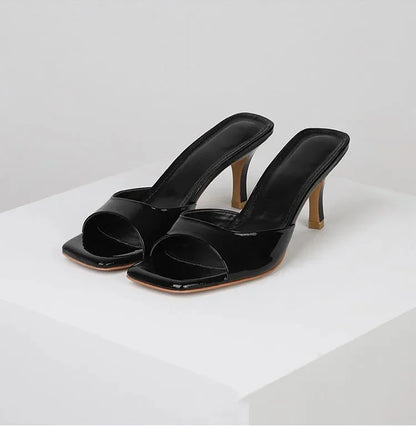 Offene Absatz-Mules Damen – Mirella