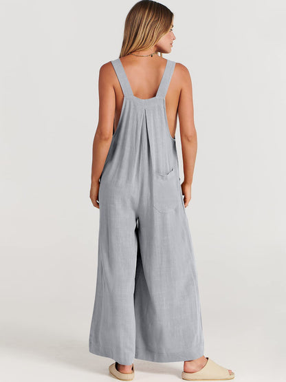 Rosabella Rizzo™️ Sleeveless Jumpsuit with Wide Legs