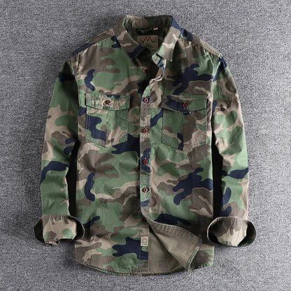 Icaron - Herren Camouflage Jacke
