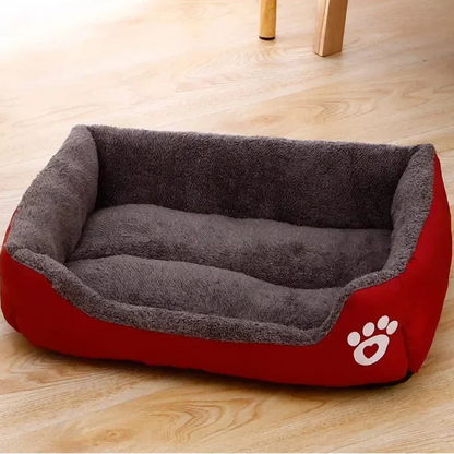CloudBed - Square Nest Dog Bed – Washable Cotton Pet Sofa Bed for Small, Medium & Large Dogs