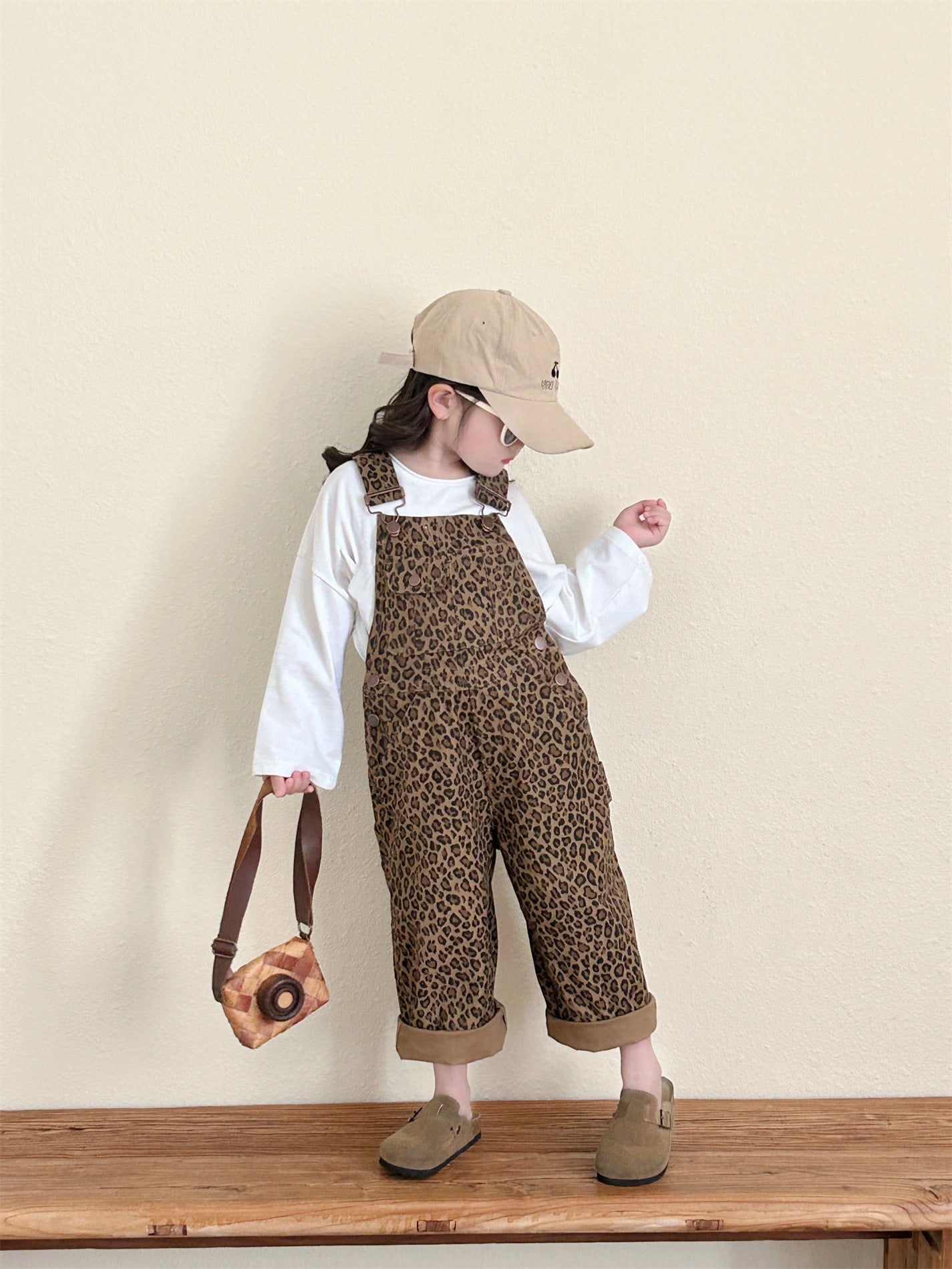 LeopaPlay – Tuinbroek met Luipaardprint