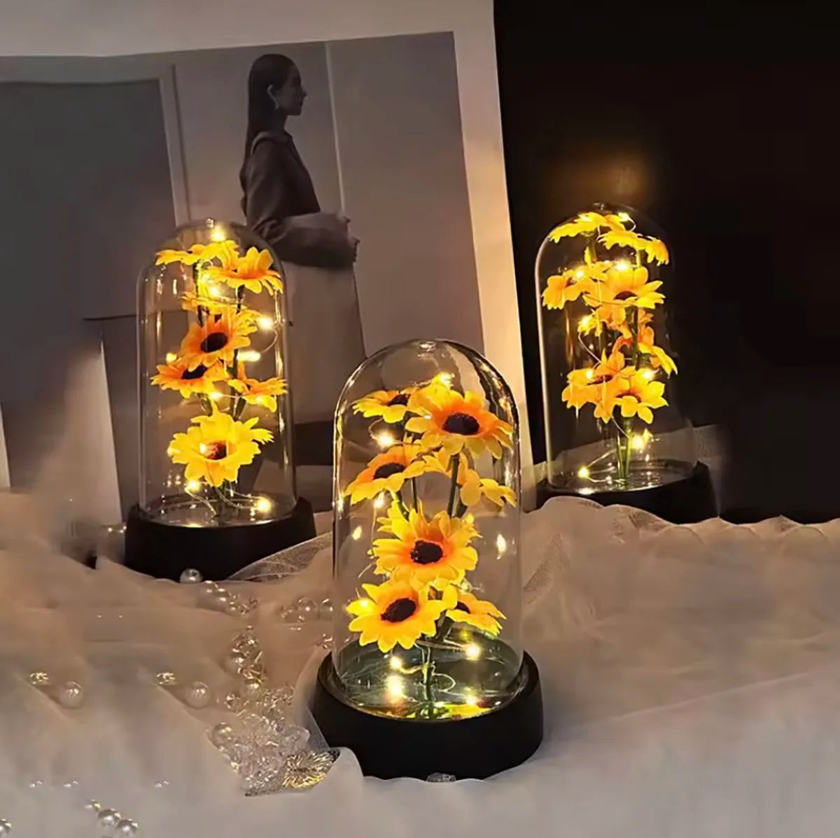 Moederdagcadeau | Zonnebloem Cadeau Set – Duurzaam en Symbolisch voor Moederdag