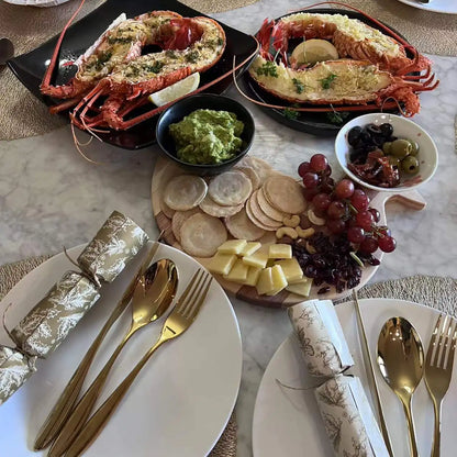 Goldware®: Jesse Vance's Signature Cutlery Set - The Gold Standard in Fine Dining at Home