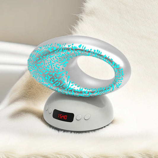 Quran Speaker Muslims LED Time Display Azan Remote Control With Surah Verses and Sooting Lamp Light Ramadan Gift Dropshipping