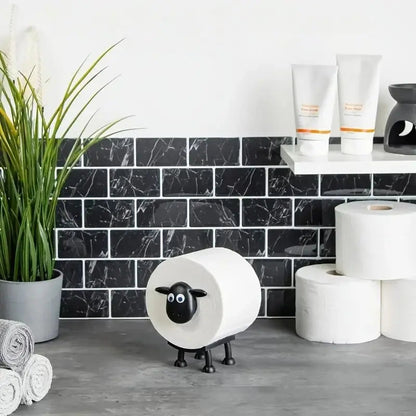 Adorable Sheep Toilet Roll Holders – Set of 2 for Any Space