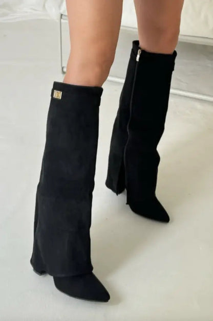 Veloura Women’s Elegant Tall Boots with Refined Silhouette and All-Day Comfort
