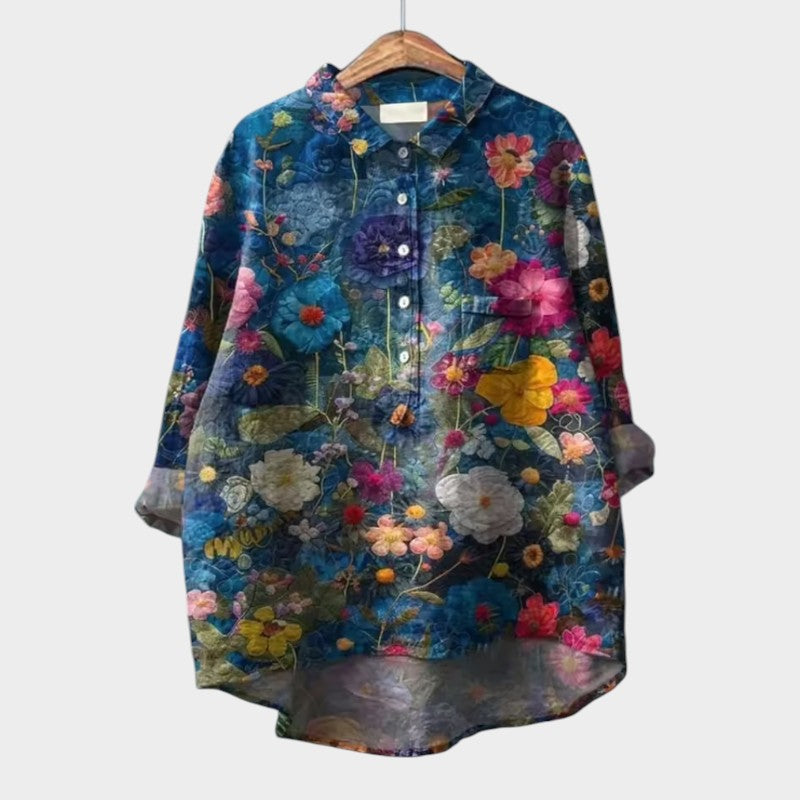 Brigitte | Premium bluza z čipko