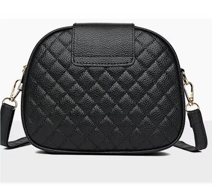 Cleo™ | Vadderad Crossbody med Guldlås
