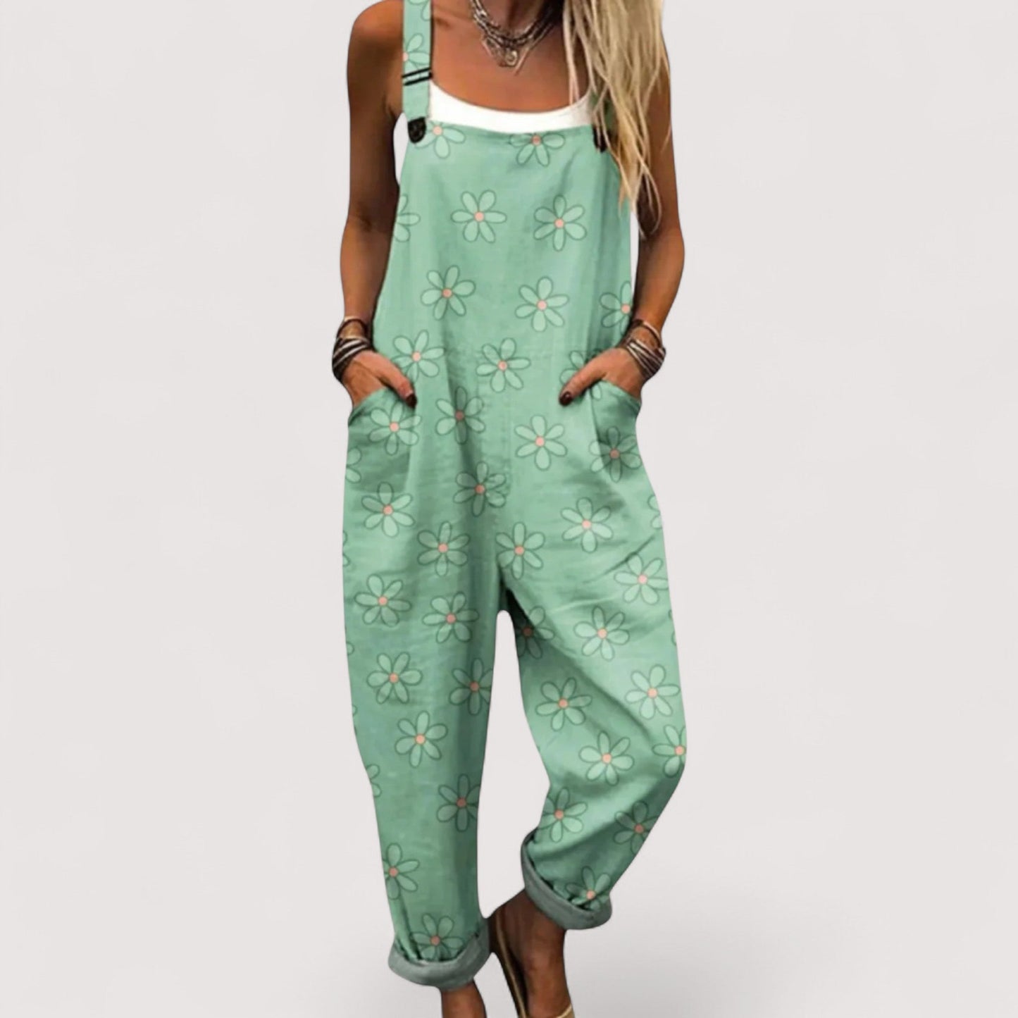 Camille™ | Künstlerischer Overall-Jumpsuit